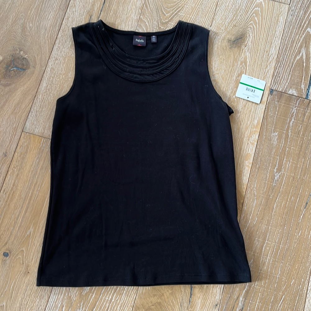 Rafaella black mesh trim tank